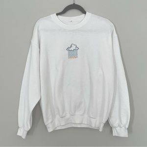 Unique Embroidered Sweatshirt